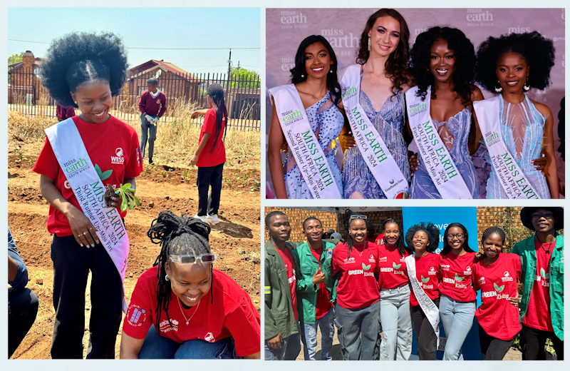 Thembi Mathebula, Miss Earth SA runner-up is dedicated to sustainable development and climate action